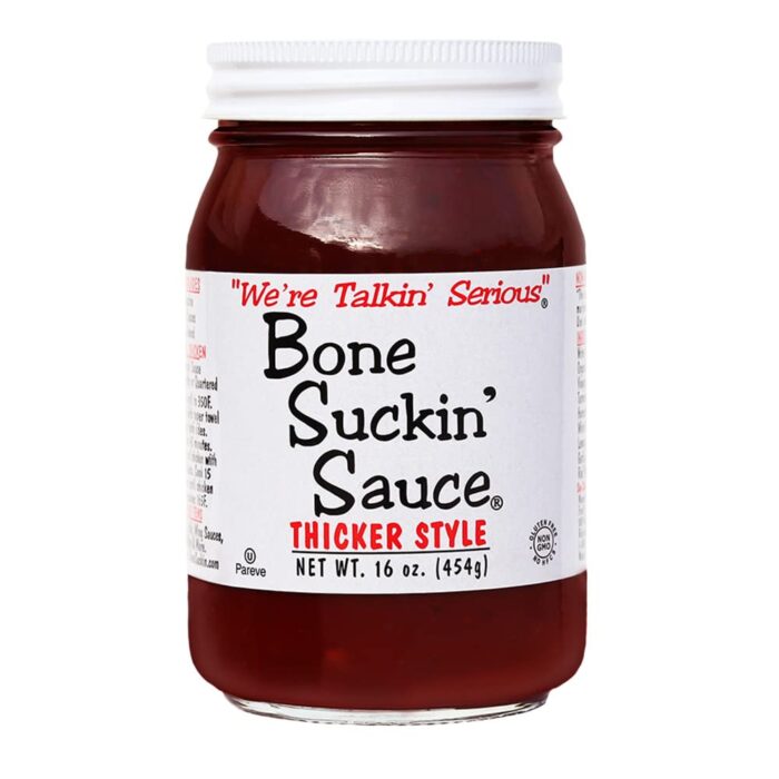 Bone Suckin' Sauce, Thicker Style BBQ Sauce, 16 oz