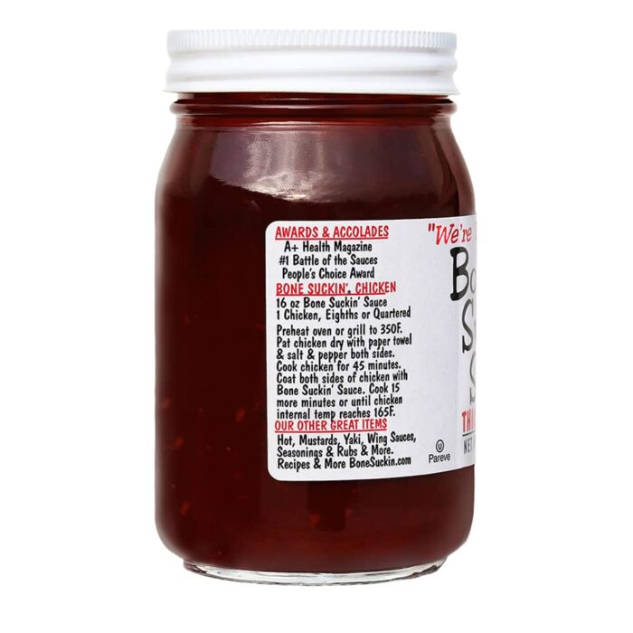 Bone Suckin' Sauce, Thicker Style BBQ Sauce, 16 oz - Image 4