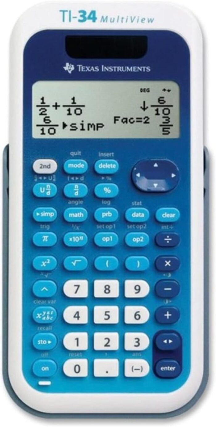 Texas Instruments TI-34 MultiView Scientific Calculator - Image 7