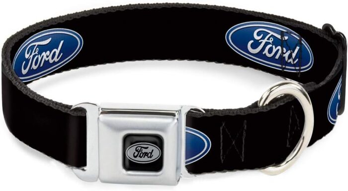 Buckle-Down Seatbelt Buckle Dog Collar