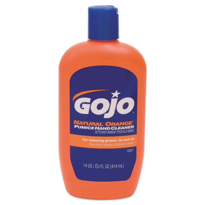 GOJO 095712EA Natural Orange Pumice Hand Cleaner - Image 3