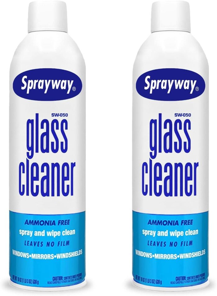 Sprayway Glass Cleaner Aerosol Spray, 19 Oz, Pack of 2 - Image 2