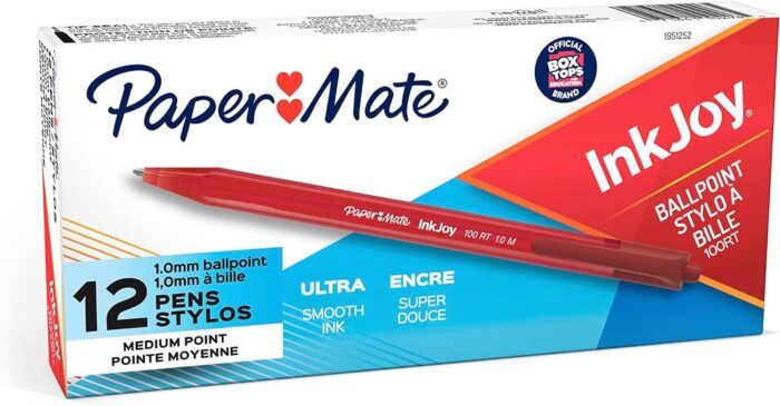 Paper Mate InkJoy 100RT Retractable Ballpoint Pens, Box of 12 - Image 6