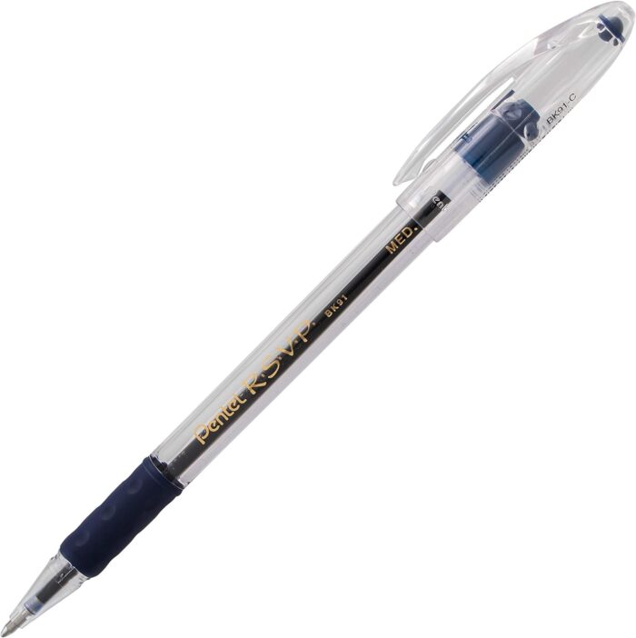 Pentel BK91C R.S.V.P. Stick Ballpoint Pen, (Pack of 12) - Image 3