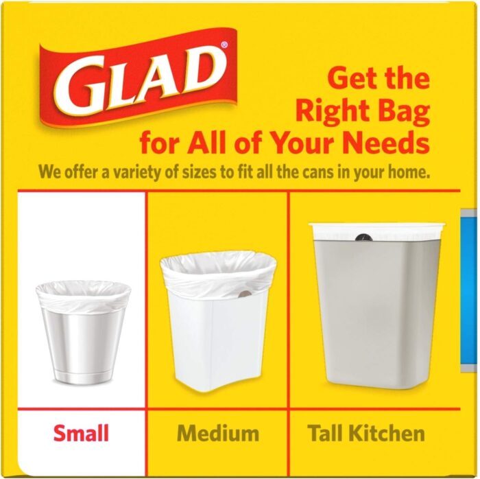 Glad Trash Bags Fresh - 26 Count - Image 2