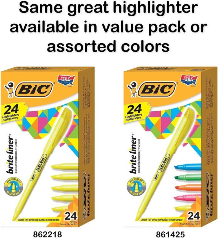 BIC Brite Liner Highlighters - Image 2