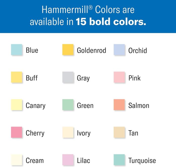 Hammermill Colored Paper, (500 Sheets) - Image 6