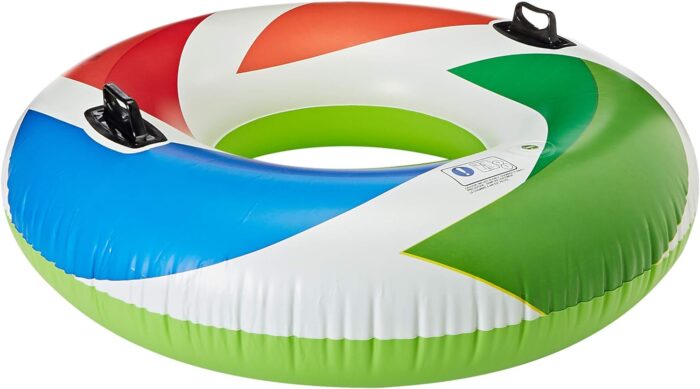 Intex Inflatable Color Whirl Floating Tube Raft w/Handles (Set of 2) - Image 2