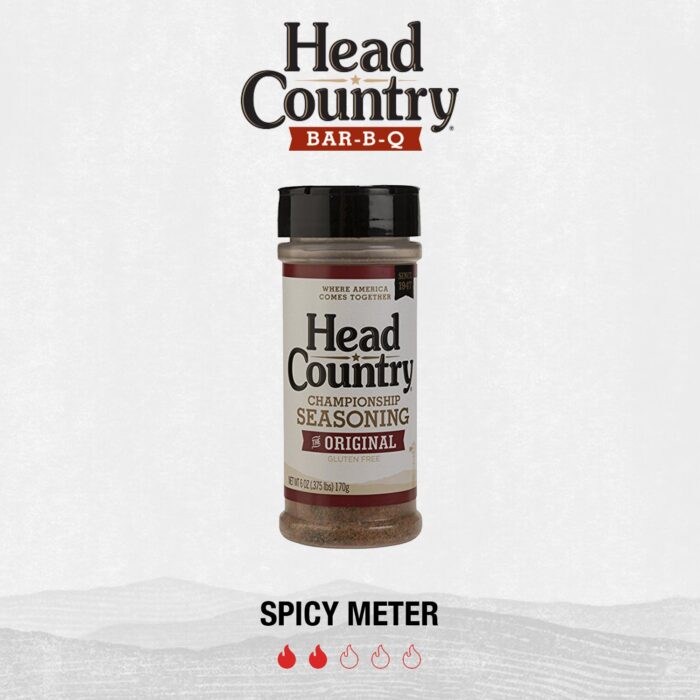 Head Country Bar-B-Q Championship Seasoning, Original | Gluten Free, MSG Free, All-Purpose Barbecue Seasoning | Bold & Herbal Dry Spice Rub To Boost The Flavor Of All Your BBQ Favorites | 6 Ounce, Pack of 1 - Image 2