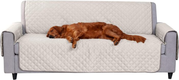 Furhaven Water-Resistant & Reversible Sofa/Couch Cover Protector for Dogs - Image 2