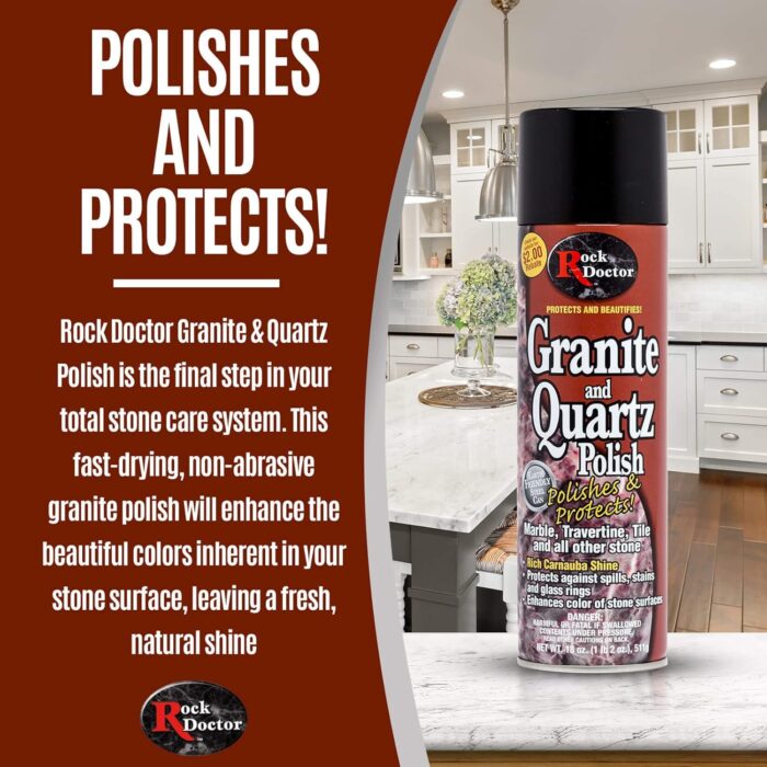 Rock Doctor Stone Granite Polish Granite & Protects Surfaces - Image 8