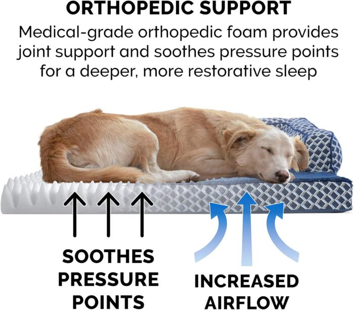 Furhaven Orthopedic Dog Bed - Image 5