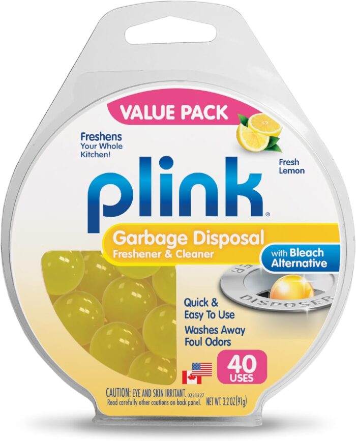 Plink Garbage Disposal Cleaner, 40 Count (PLM40N)