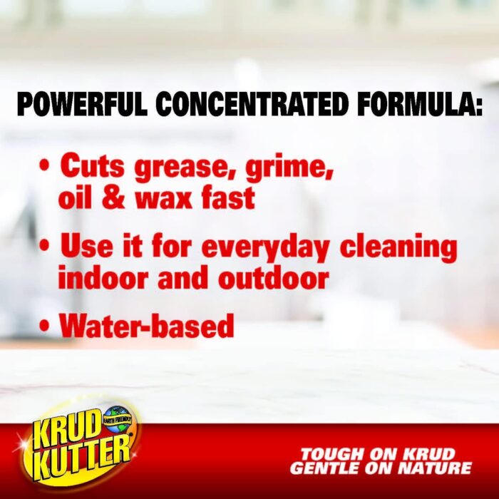 Krud Kutter KK326 Original Concentrated Cleaner/Degreaser, 32 oz - Image 3