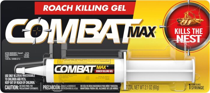 Combat Max Roach Killing Gel for Indoor and Outdoor Use, (Pack of 1)