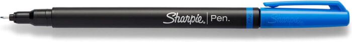 SHARPIE Felt Tip Pens, Fine Point (0.4mm), Blue, 12 Count - Image 3