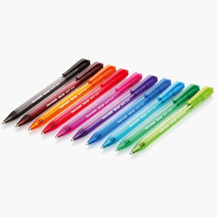 Paper Mate InkJoy 100RT Retractable Ballpoint Pens, Box of 12 - Image 4