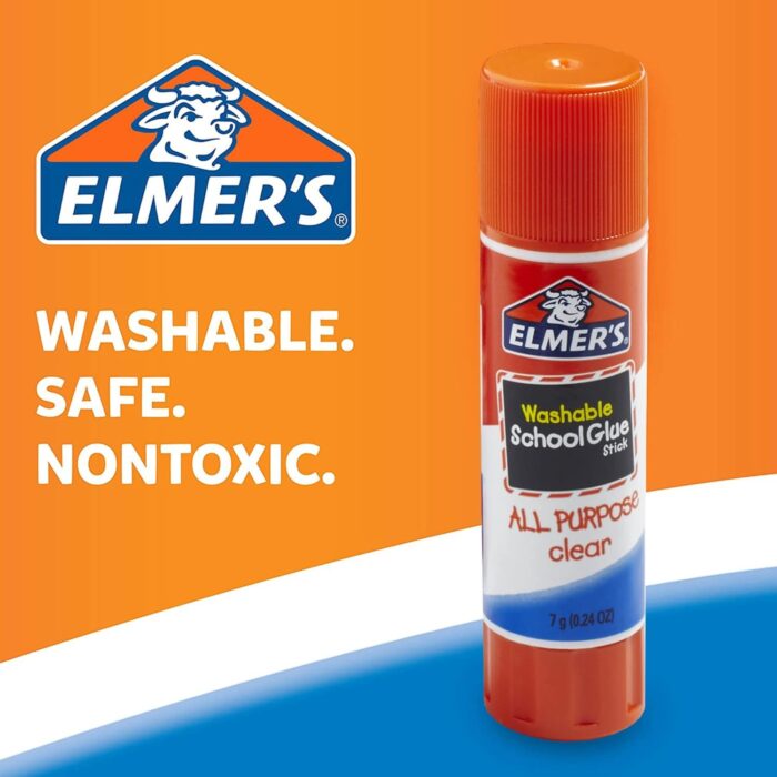 Elmer's All Purpose School Glue Sticks, 4 Pack, 0.24-ounce sticks - Image 2