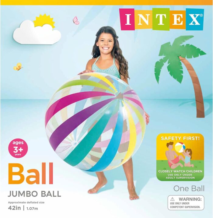 Intex 42" Jumbo Beach Ball - Image 8