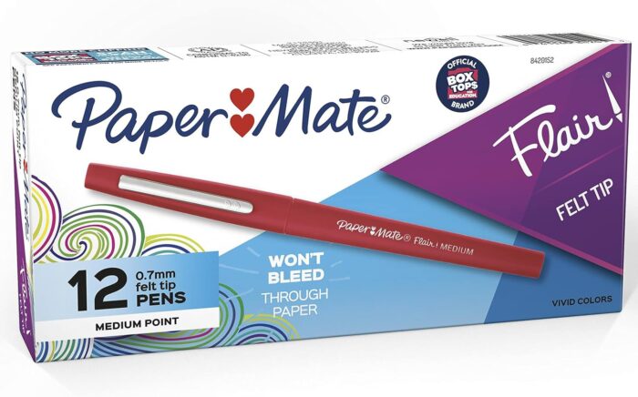 Paper Mate Flair Felt Tip Pens, 12 Count - Image 10