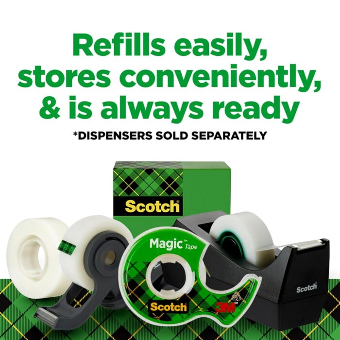 Scotch Magic Tape, 3 Rolls - Image 7