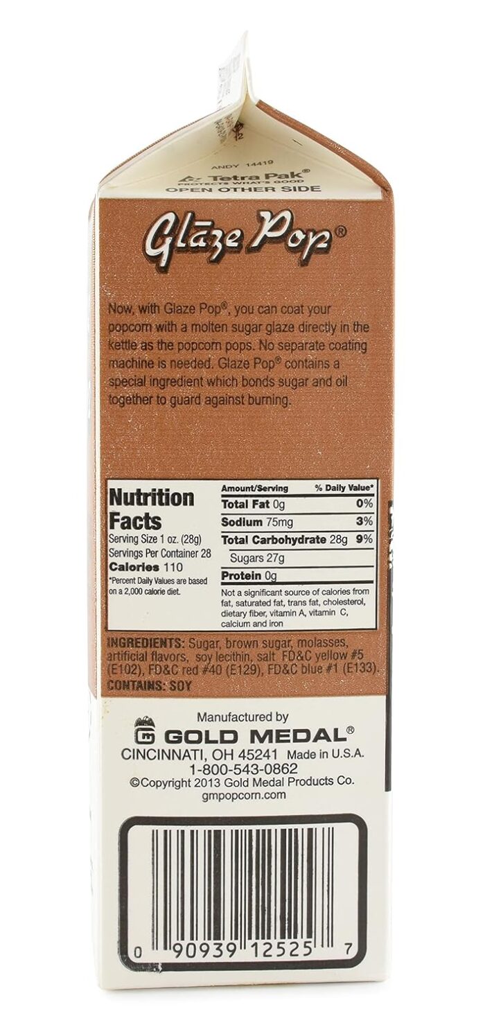 Caramel Glaze Pop, 12-28 oz Cartons / Case - Image 4