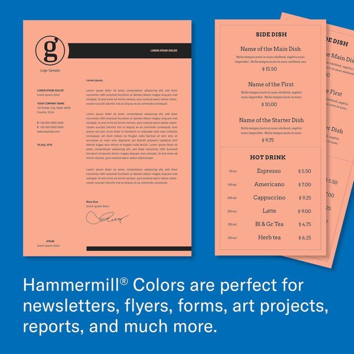 Hammermill Colored Paper, (500 Sheets) - Image 7