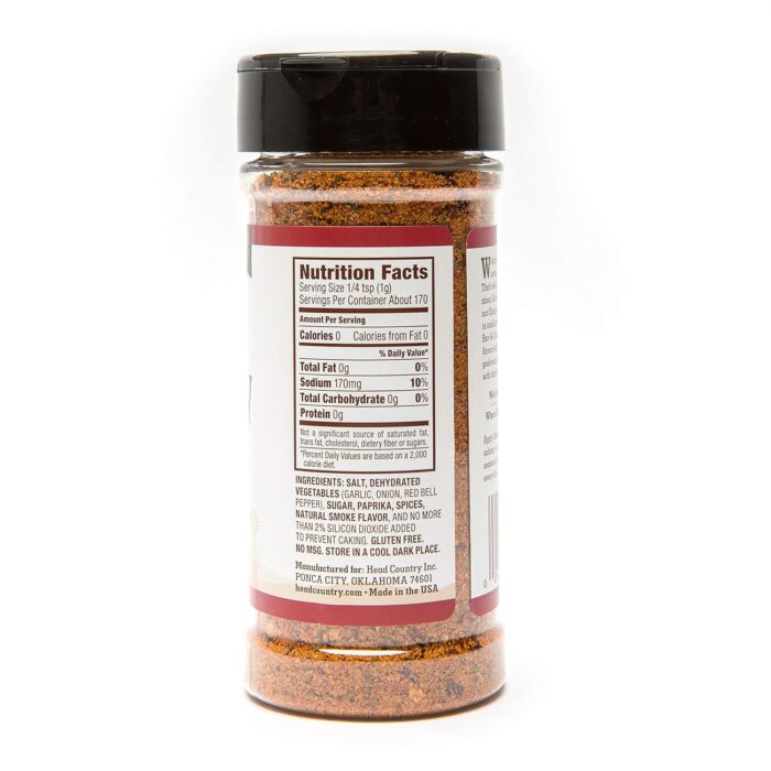 Head Country Bar-B-Q Championship Seasoning, Original | Gluten Free, MSG Free, All-Purpose Barbecue Seasoning | Bold & Herbal Dry Spice Rub To Boost The Flavor Of All Your BBQ Favorites | 6 Ounce, Pack of 1 - Image 5