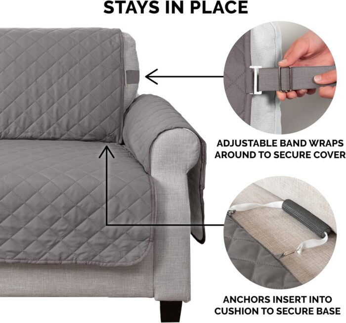 Furhaven Water-Resistant & Reversible Sofa/Couch Cover Protector for Dogs - Image 8