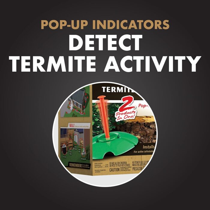 Spectracide Terminate Termite Detection & Killing Stakes, Kills Foraging Termites, Detects Termite Activity, 15 Count - Image 12