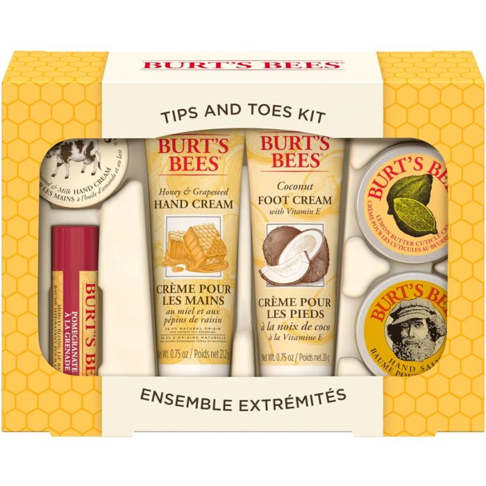 Burt's Bees Easter Basket Stuffers, Tips and Toes Gifts Set