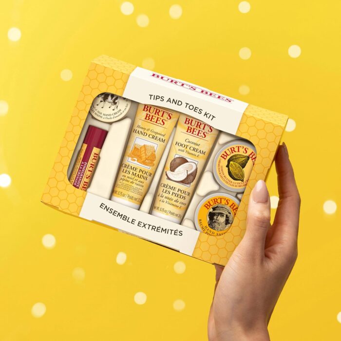 Burt's Bees Easter Basket Stuffers, Tips and Toes Gifts Set - Image 7