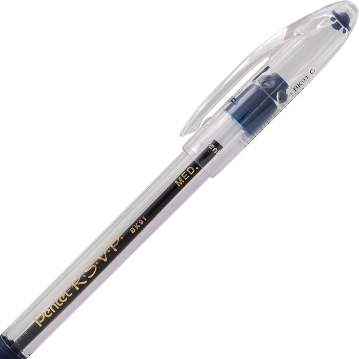 Pentel BK91C R.S.V.P. Stick Ballpoint Pen, (Pack of 12) - Image 4