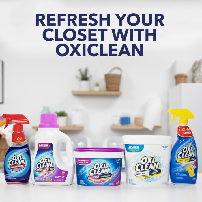 OxiClean Odor Blasters Versatile Odor and Stain Remover Powder, 3 lb - Image 7