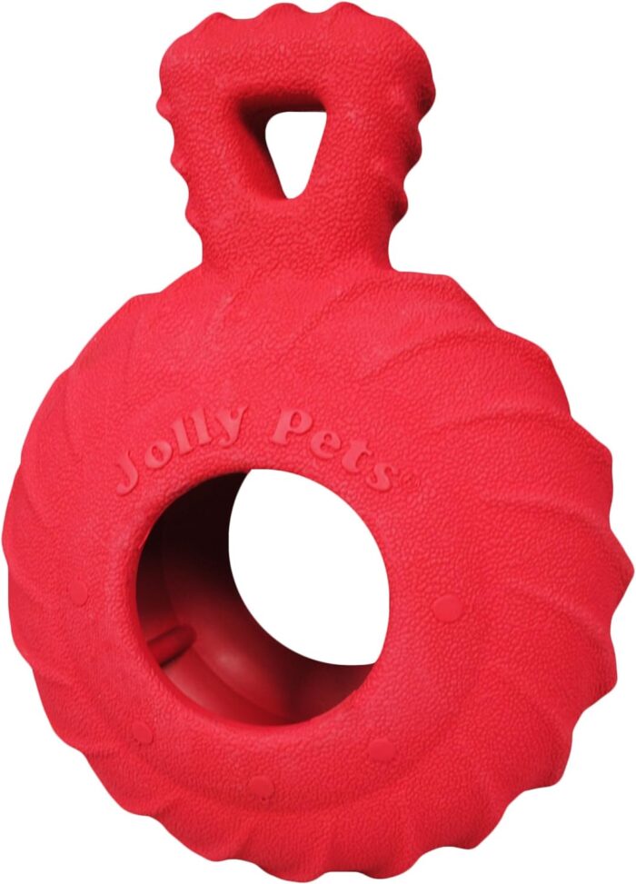 Jolly Pets Tuff Treader Dog Toy with Handle, All Breed Sizes