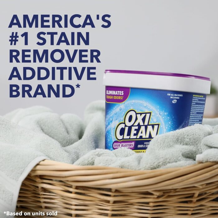 OxiClean Odor Blasters Versatile Odor and Stain Remover Powder, 3 lb - Image 6