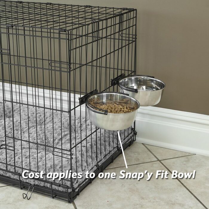 MidWest Homes for Pets Snap'y Fit Food Bowl - Image 4