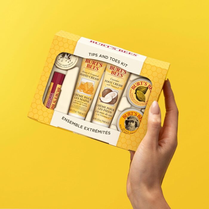 Burt's Bees Easter Basket Stuffers, Tips and Toes Gifts Set - Image 4