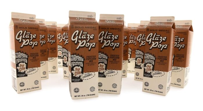 Caramel Glaze Pop, 12-28 oz Cartons / Case