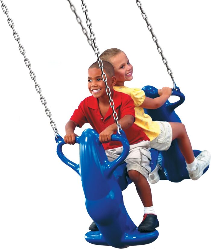 Swing-N-Slide Mega Rider Glider Swing ,Blue - Image 2