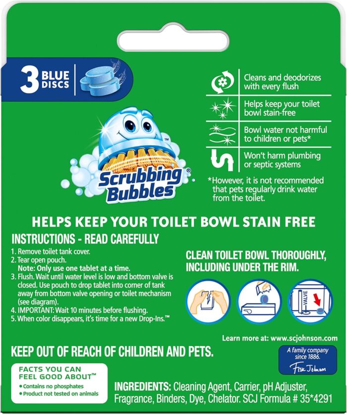 Scrubbing Bubbles Toilet Tablets, Pack Of 1 - Image 2