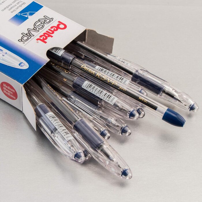 Pentel BK91C R.S.V.P. Stick Ballpoint Pen, (Pack of 12) - Image 2