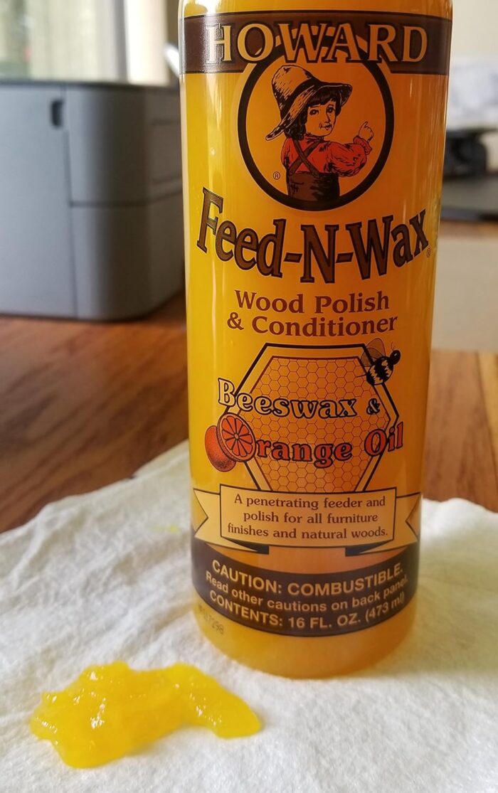 Howard Feed-N-Wax Wood Polish and Conditioner, 16-Ounce - Image 2