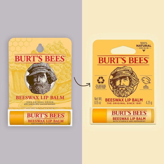 Burt's Bees Beeswax Lip Balm - Image 2