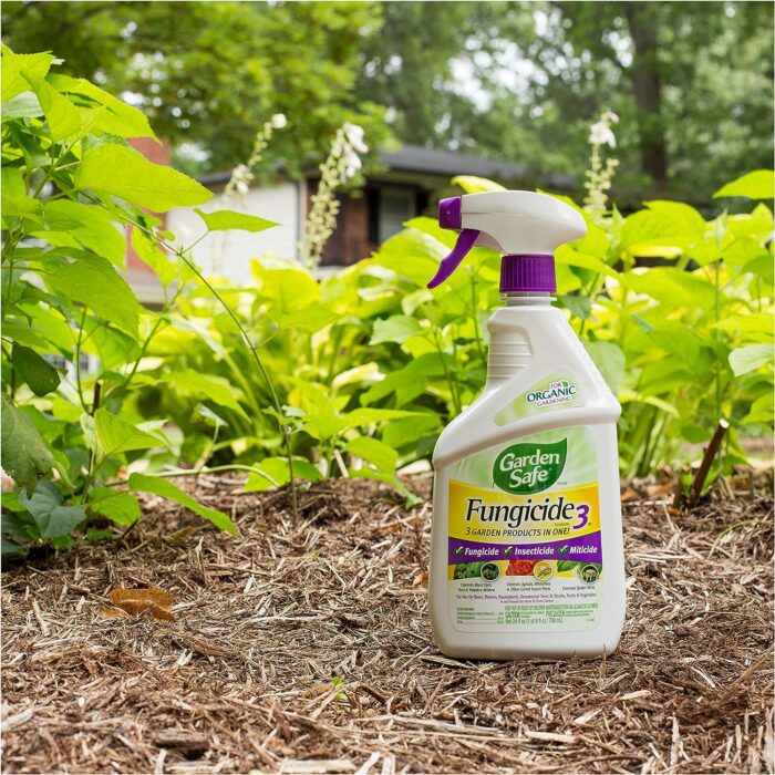 Garden Safe Fungicide, Prevents Fungal Diseases, Controls Black Spot, Rust and Powdery Mildew, Aphids, Whiteflies, Spider Mites, (RTU Spray) 24 fl Ounce - Image 4