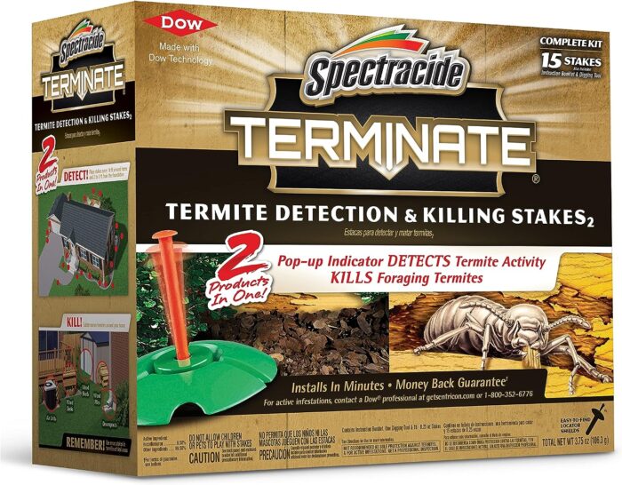 Spectracide Terminate Termite Detection & Killing Stakes, Kills Foraging Termites, Detects Termite Activity, 15 Count - Image 5